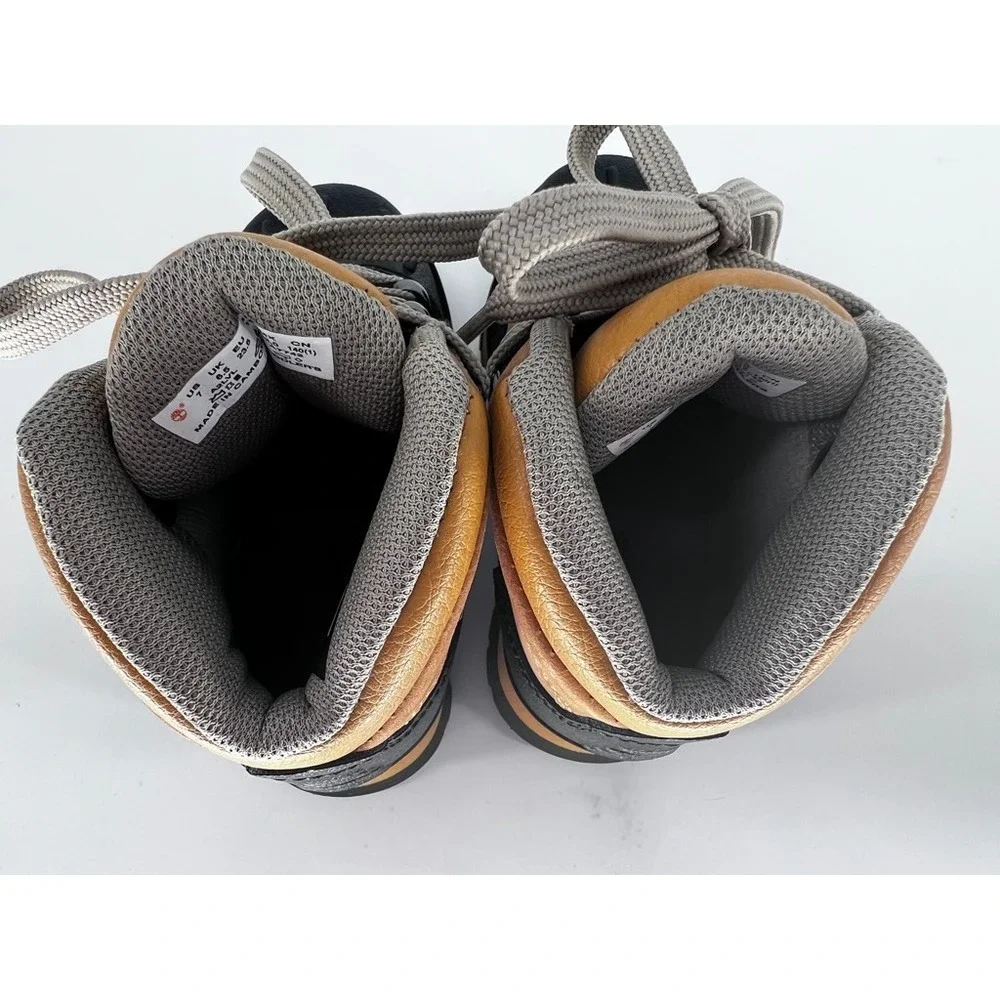 Timberland Size 7 Toddlers‎ Euro Hiker Shell Toe Hiking Boots Wheat/Black